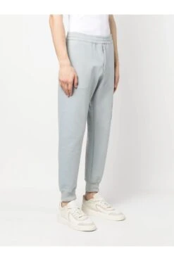 ALEXANDER MCQUEEN Graffiti Print Joggers Grey