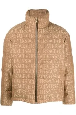 VERSACE All Over Versace Down Jacket