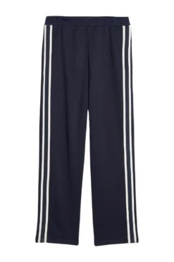 AMI PARIS Side-stripe Drawstring Track Pants Navy