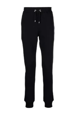 BALMAIN Foil Tape Sweatpants Black