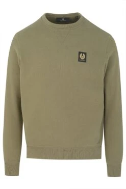 BELSTAFF Belstaff Patch Sweatshirt Khaki