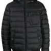 BELSTAFF Streamline Padded Hood Jacket Black