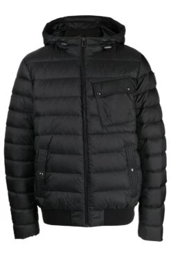 BELSTAFF Streamline Padded Hood Jacket Black