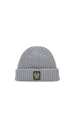 BELSTAFF Watch Beanie Hat Grey
