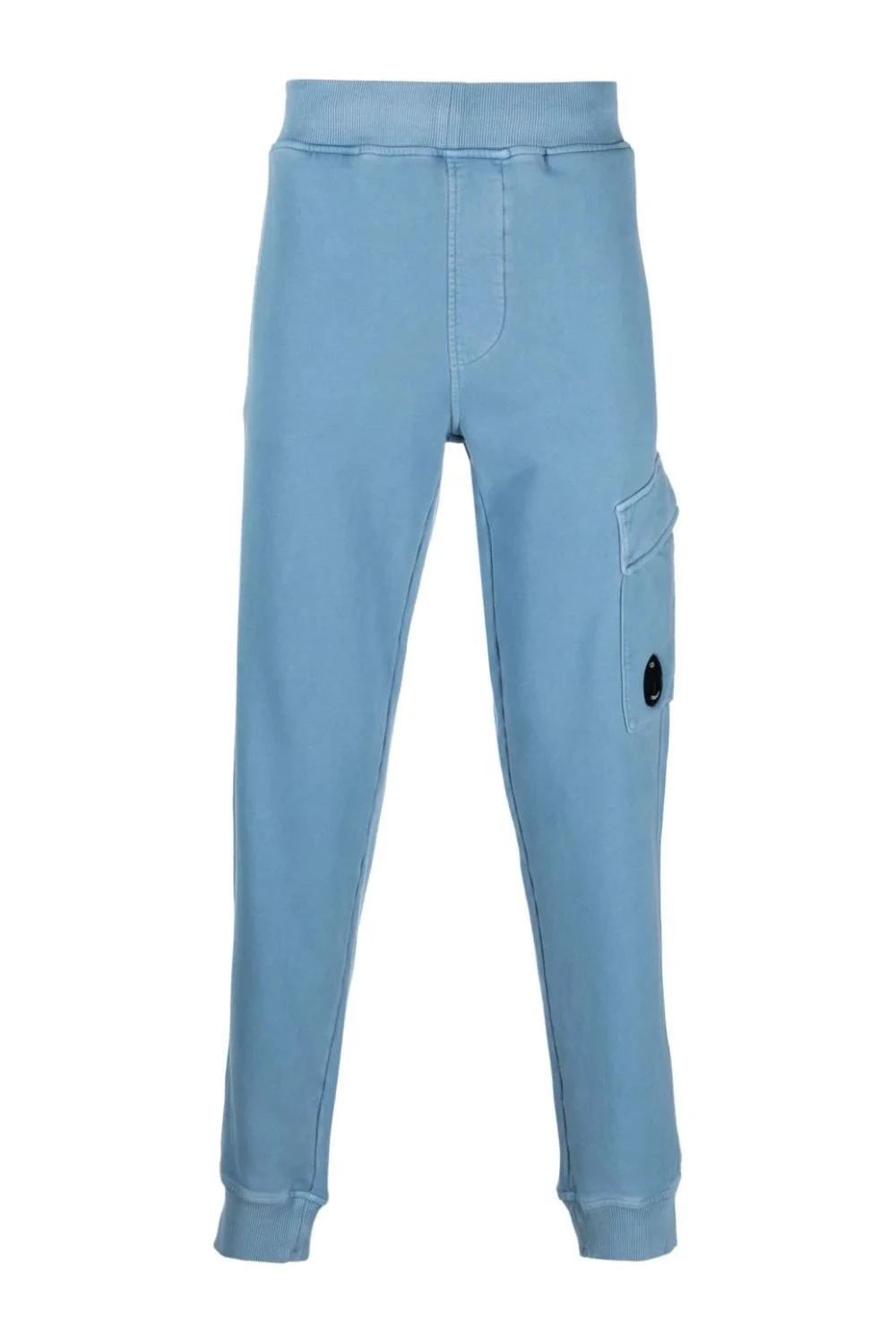 CP COMPANY Brushed Lens Joggers Blue - Image 2