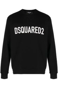 DSQUARED2 Cool Fit Branded Sweatshirt Black