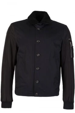 DSQUARED2 Dsquared Light Black Cotton Nylon Jacket