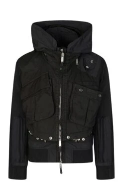 DSQUARED2 MULTI POCKET HOODED