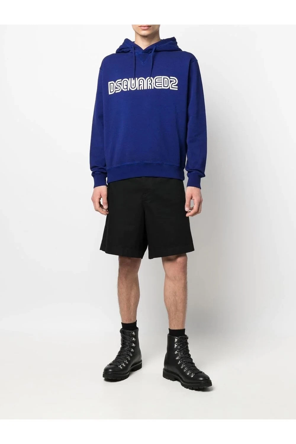 DSQUARED2 Outlined Hooded Branding Top - Image 2