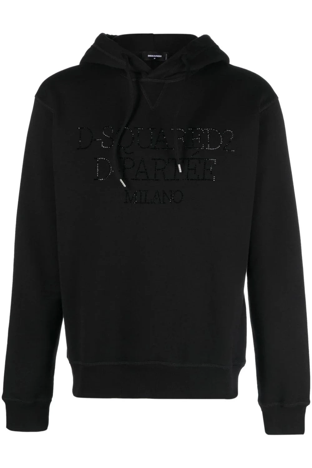 DSQUARED2 Tonal Branding Hoodie Black