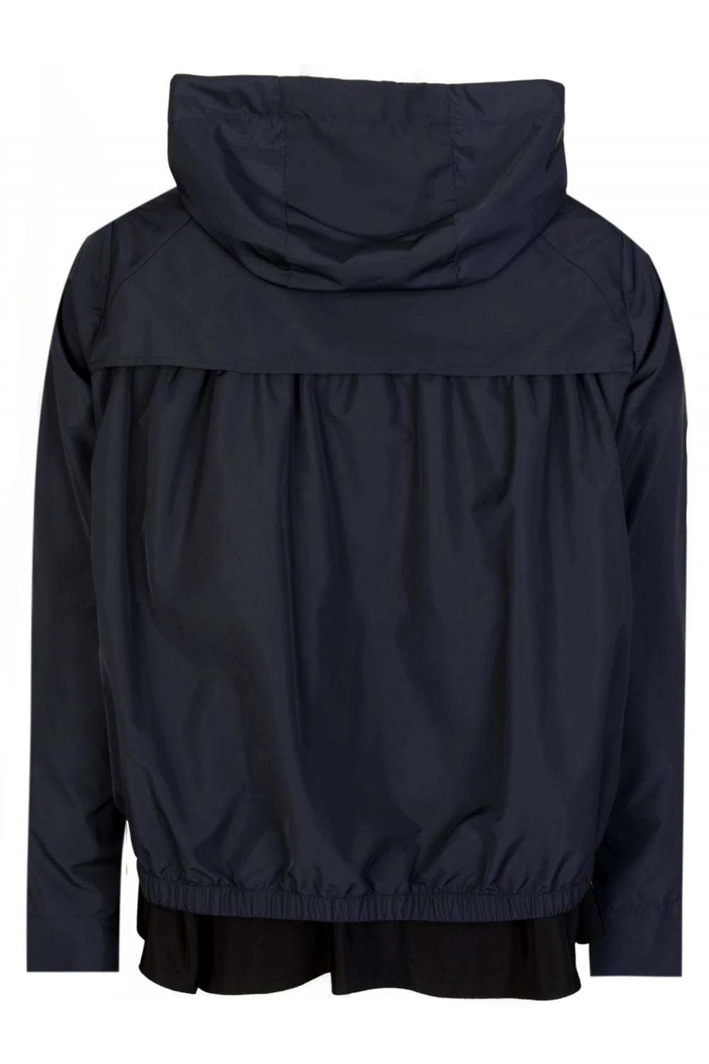 ARMANI Emporio Armani Womens Hooded Jacket Navy - Image 2