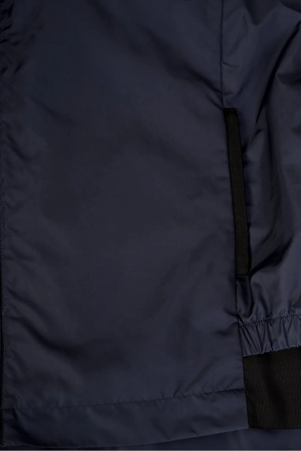 ARMANI Emporio Armani Womens Hooded Jacket Navy - Image 4