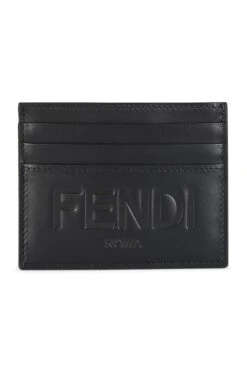 FENDI Debossed Logo Cardholder