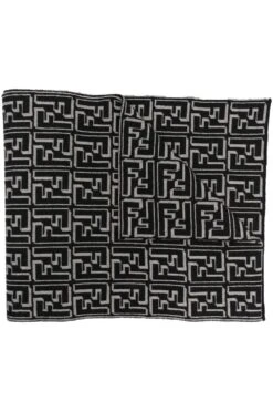 FENDI FF Branding Scarf