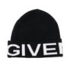 GIVENCHY KIDS Kids Woven Branding Hat Black