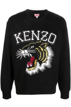 KENZO Tiger Varsity Sweatshirt Black