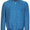 ALEXANDER MCQUEEN Mainline Alexander McQueen Wool Silk Mix Jacket Blue