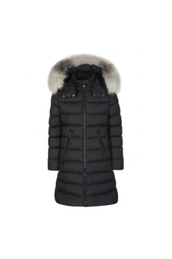 MONCLER ENFANT Kids Abelle Long Coat Black