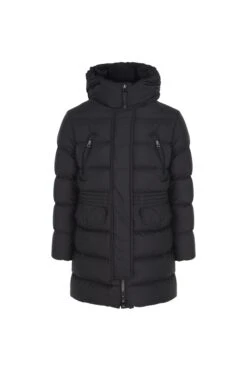 MONCLER ENFANT Kids Aphroti Long Parka Black