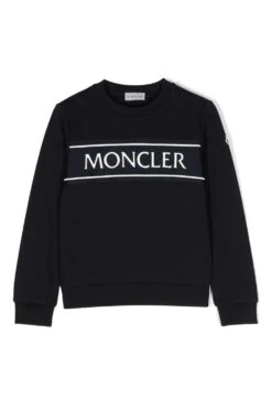 MONCLER ENFANT Kids Branded Sweatshirt Navy