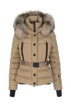MONCLER GRENOBLE Womens Beverley Jacket Taupe