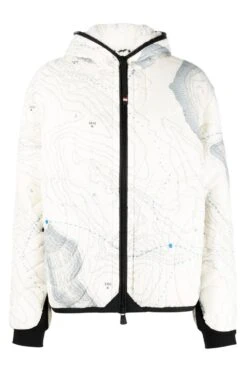 MONCLER GRENOBLE Womens Niverolle Jacket White