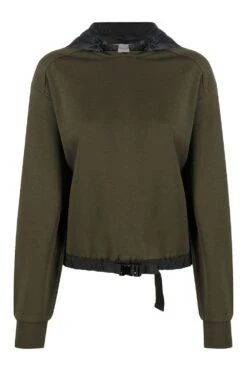 MONCLER Women's Branded Hooded Top