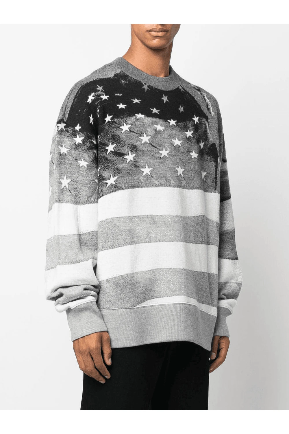 PALM ANGELS Jacquard Flag Sweater - Image 3