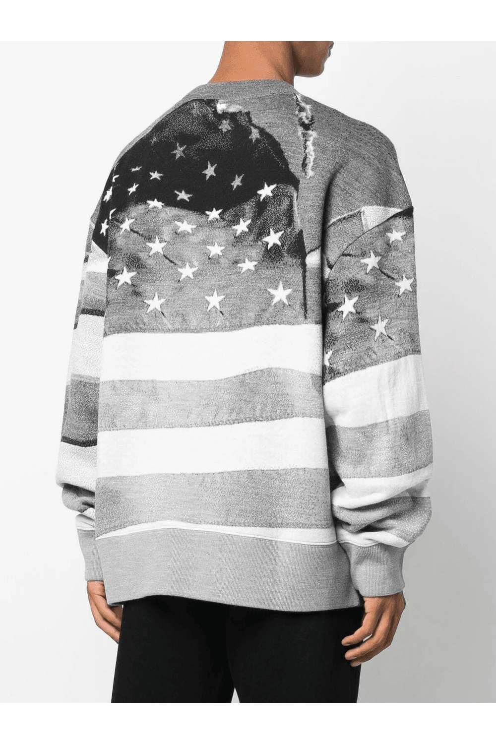 PALM ANGELS Jacquard Flag Sweater - Image 4