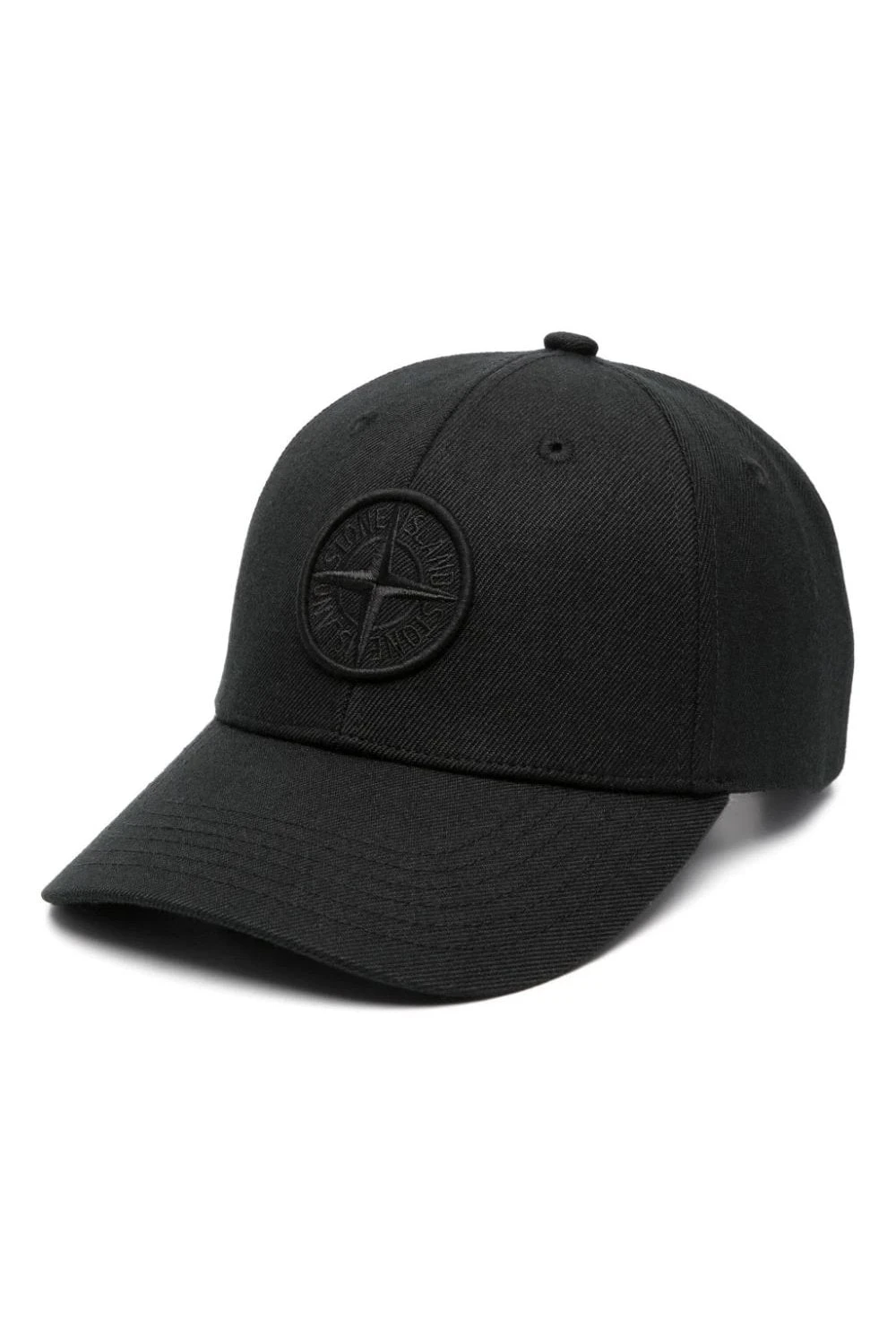STONE ISLAND Compass Logo Cap Black