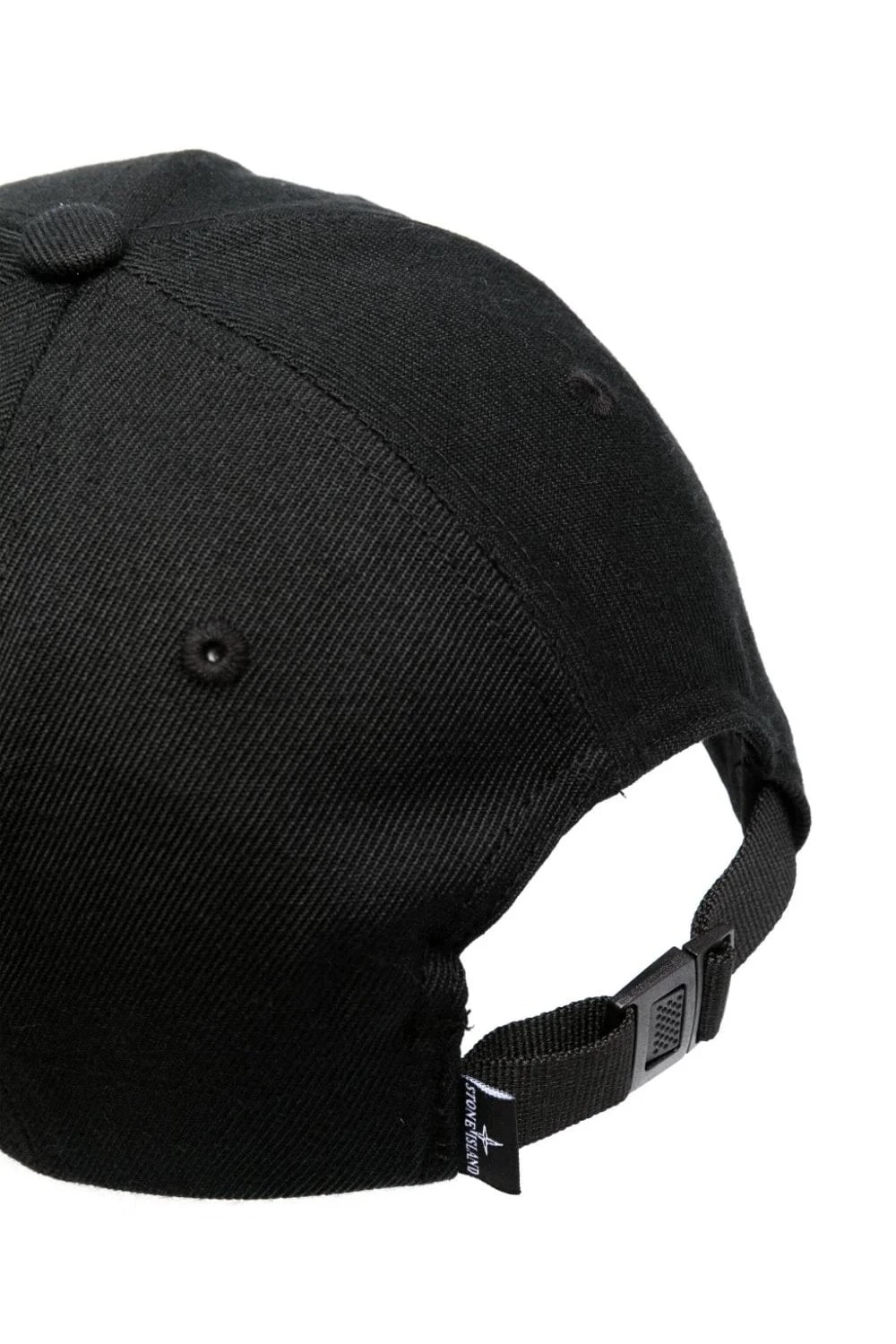 STONE ISLAND Compass Logo Cap Black - Image 2