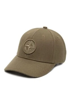 STONE ISLAND Compass Logo Cap Green