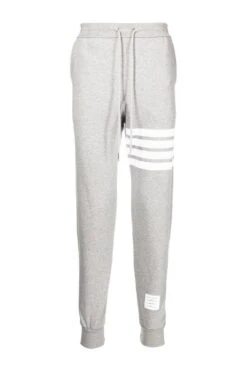 Thom Browne Classic 4 Bar Joggers Grey