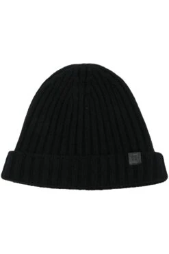 TOM FORD Ribbed Cashmere Hat Black