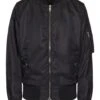 VALENTINO Black Untitled Stud Bomber