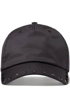 VALENTINO Black Untitled Stud Cap