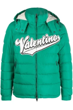VALENTINO Hooded Down Jacket