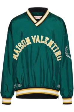 VALENTINO Textured Nylon Top