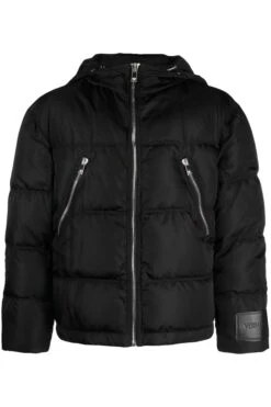VERSACE Down Jacket Vest Black
