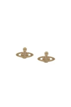 VIVIENNE WESTWOOD MINI BAS RELIEF EARRINGS